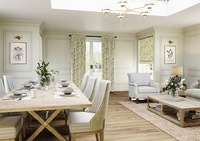 Wisteria Silk, Summer - Made to Measure Curtains - Image 7